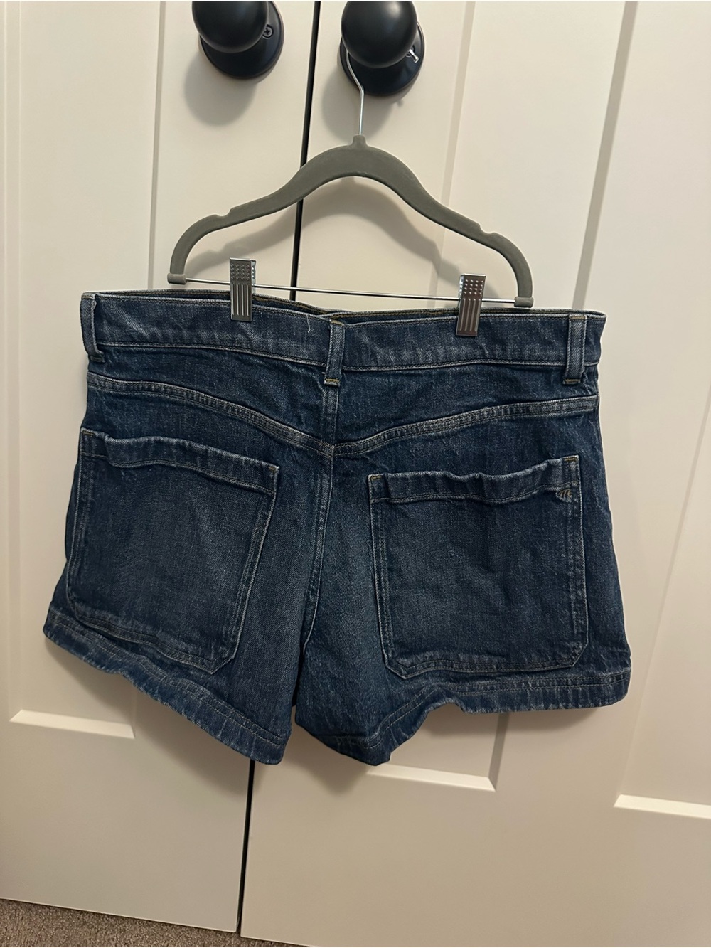 Madewell Emmett Dark Wash Jean Shorts